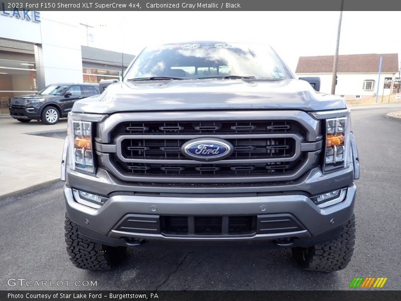 Carbonized Gray Metallic / Black 2023 Ford F150 Sherrod XLT SuperCrew 4x4