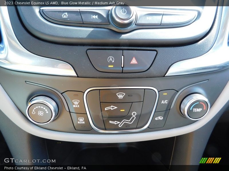 Blue Glow Metallic / Medium Ash Gray 2023 Chevrolet Equinox LS AWD