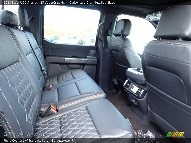Rear Seat of 2023 F150 Sherrod XLT SuperCrew 4x4