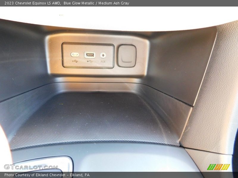 Blue Glow Metallic / Medium Ash Gray 2023 Chevrolet Equinox LS AWD