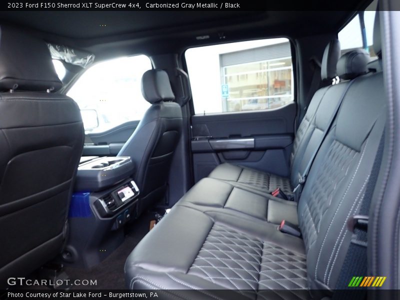 Rear Seat of 2023 F150 Sherrod XLT SuperCrew 4x4