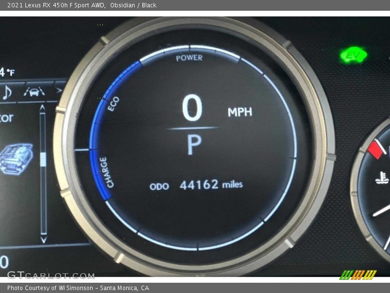 Obsidian / Black 2021 Lexus RX 450h F Sport AWD