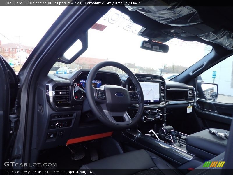 Carbonized Gray Metallic / Black 2023 Ford F150 Sherrod XLT SuperCrew 4x4