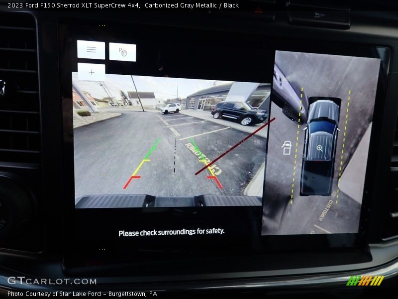 Carbonized Gray Metallic / Black 2023 Ford F150 Sherrod XLT SuperCrew 4x4
