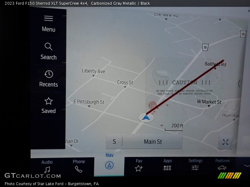 Carbonized Gray Metallic / Black 2023 Ford F150 Sherrod XLT SuperCrew 4x4