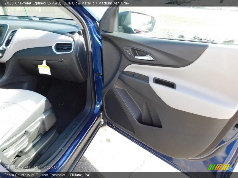 Blue Glow Metallic / Medium Ash Gray 2023 Chevrolet Equinox LS AWD