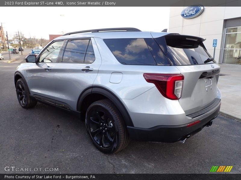 Iconic Silver Metallic / Ebony 2023 Ford Explorer ST-Line 4WD