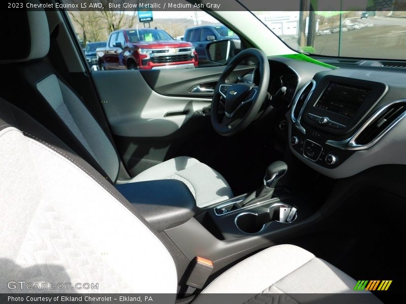 Blue Glow Metallic / Medium Ash Gray 2023 Chevrolet Equinox LS AWD