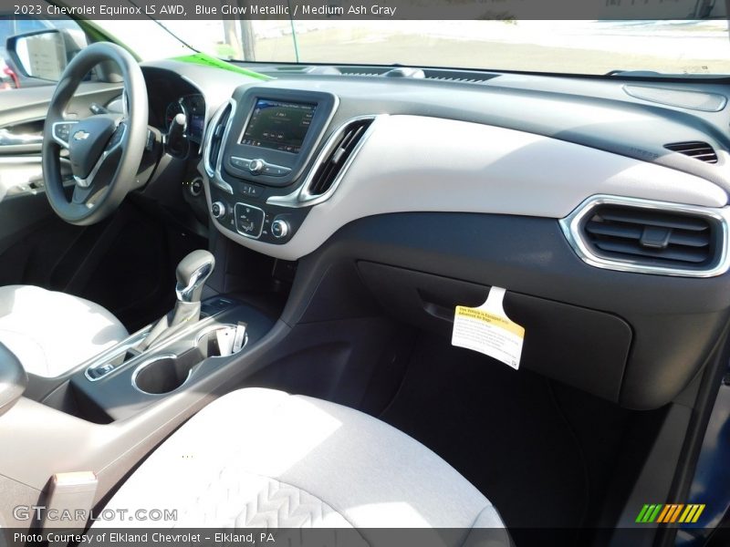 Blue Glow Metallic / Medium Ash Gray 2023 Chevrolet Equinox LS AWD
