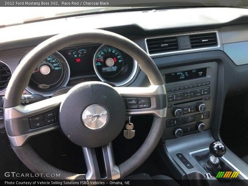 Race Red / Charcoal Black 2012 Ford Mustang Boss 302