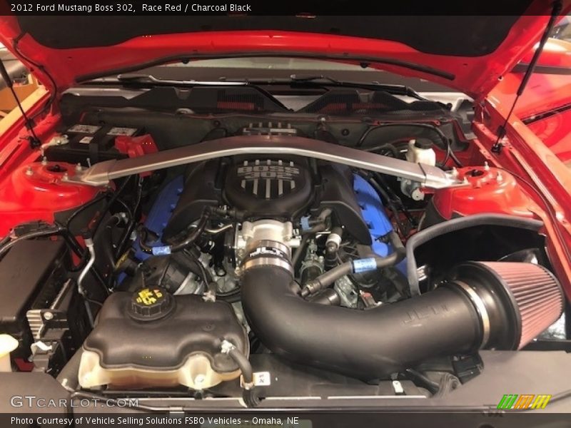 Race Red / Charcoal Black 2012 Ford Mustang Boss 302