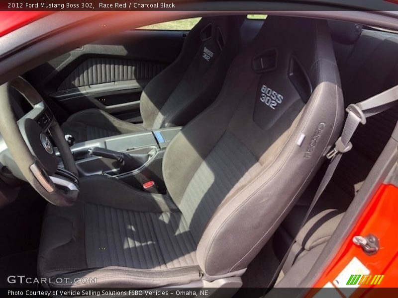 Race Red / Charcoal Black 2012 Ford Mustang Boss 302