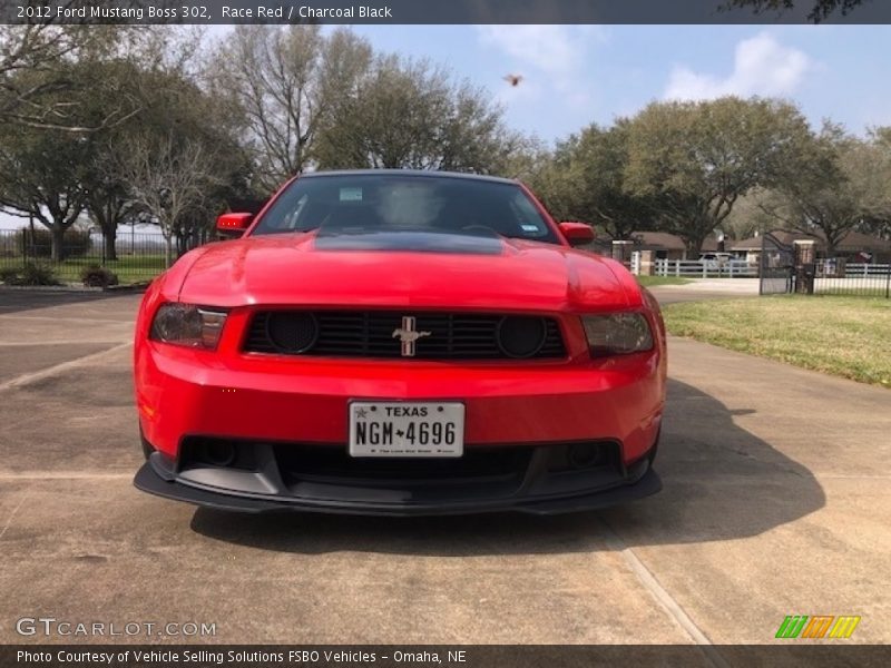 Race Red / Charcoal Black 2012 Ford Mustang Boss 302