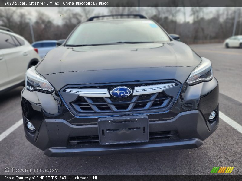 Crystal Black Silica / Black 2023 Subaru Crosstrek Limited