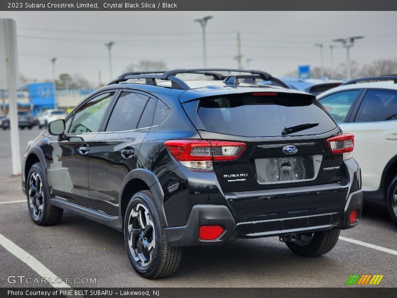 Crystal Black Silica / Black 2023 Subaru Crosstrek Limited