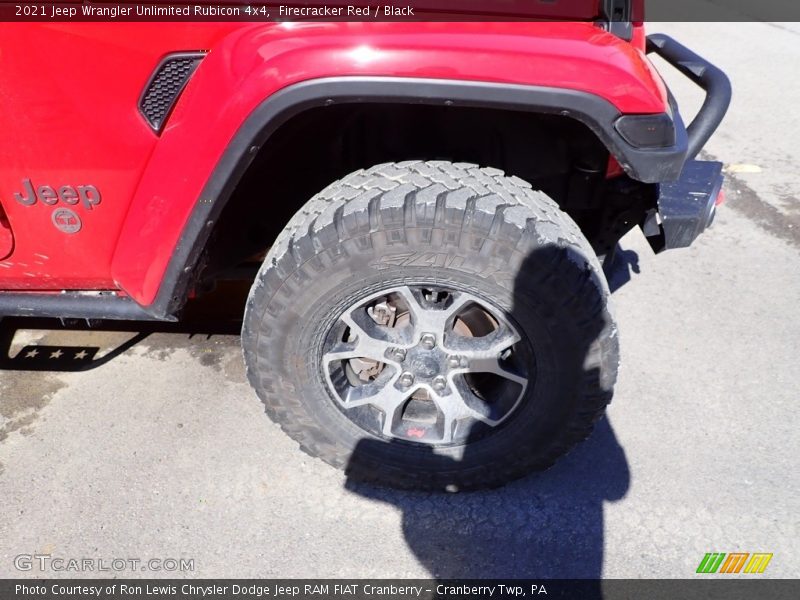Firecracker Red / Black 2021 Jeep Wrangler Unlimited Rubicon 4x4