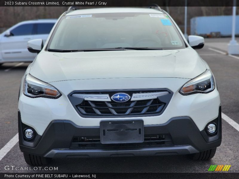 Crystal White Pearl / Gray 2023 Subaru Crosstrek Limited