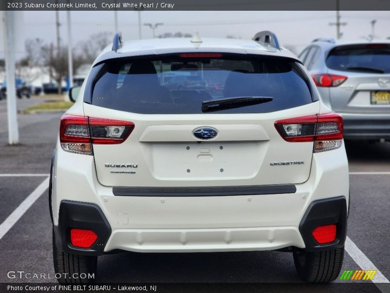 Crystal White Pearl / Gray 2023 Subaru Crosstrek Limited