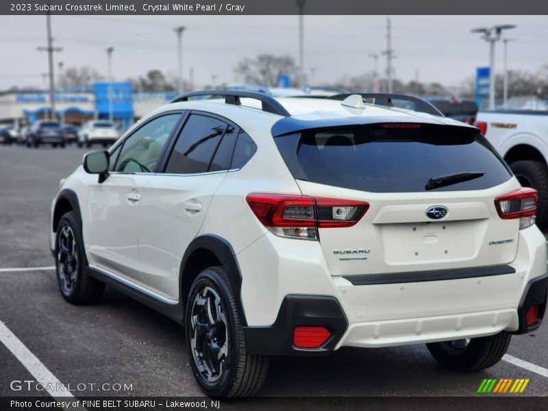 Crystal White Pearl / Gray 2023 Subaru Crosstrek Limited