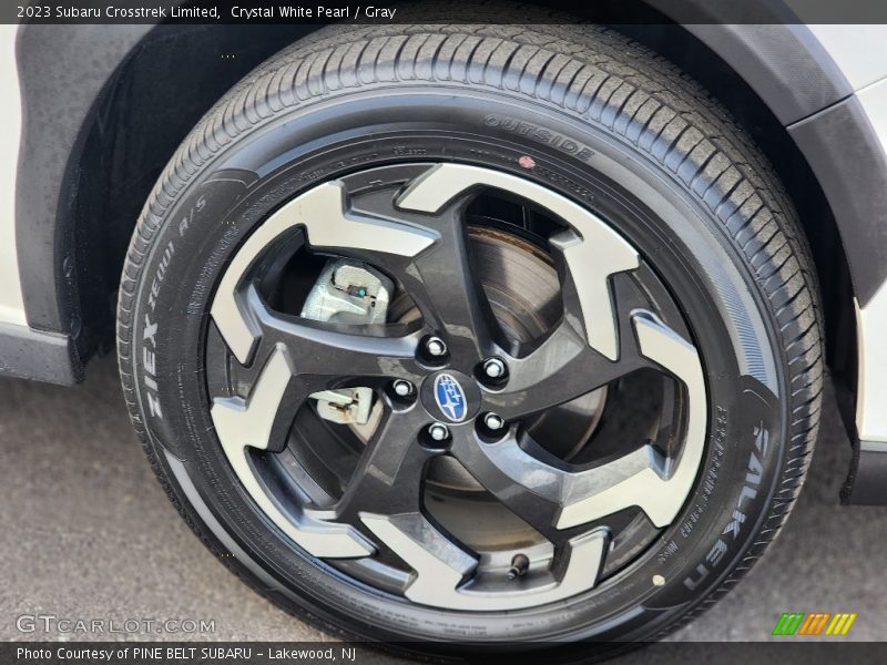 Crystal White Pearl / Gray 2023 Subaru Crosstrek Limited