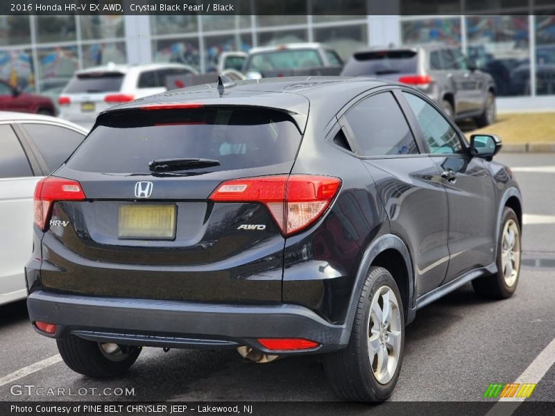 Crystal Black Pearl / Black 2016 Honda HR-V EX AWD