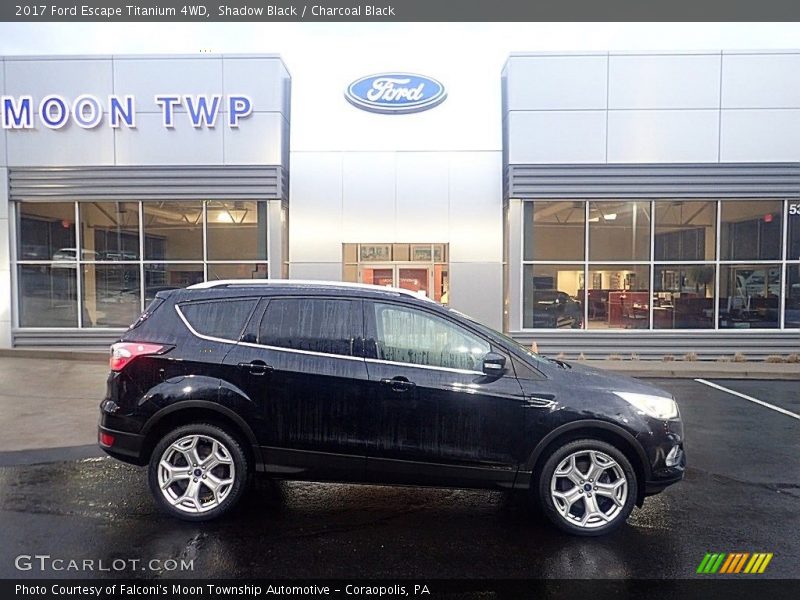 Shadow Black / Charcoal Black 2017 Ford Escape Titanium 4WD