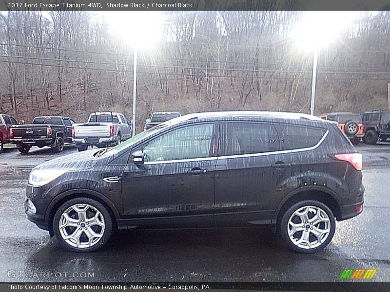 Shadow Black / Charcoal Black 2017 Ford Escape Titanium 4WD