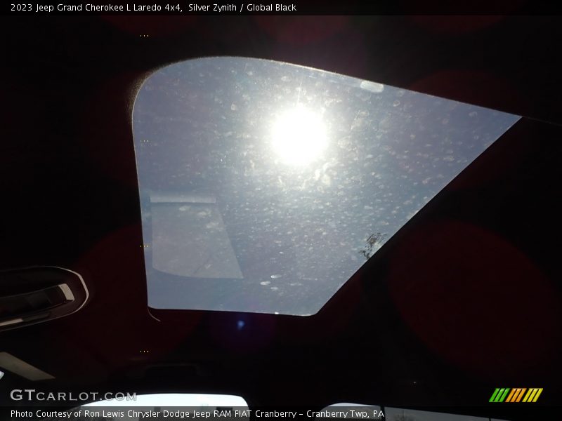 Silver Zynith / Global Black 2023 Jeep Grand Cherokee L Laredo 4x4