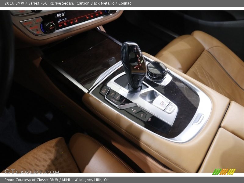 Carbon Black Metallic / Cognac 2016 BMW 7 Series 750i xDrive Sedan