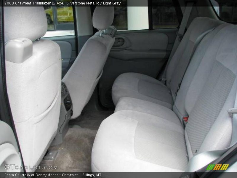 Silverstone Metallic / Light Gray 2008 Chevrolet TrailBlazer LS 4x4