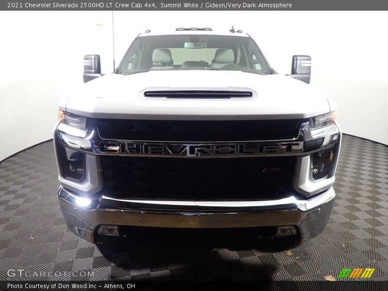 Summit White / Gideon/Very Dark Atmosphere 2021 Chevrolet Silverado 2500HD LT Crew Cab 4x4