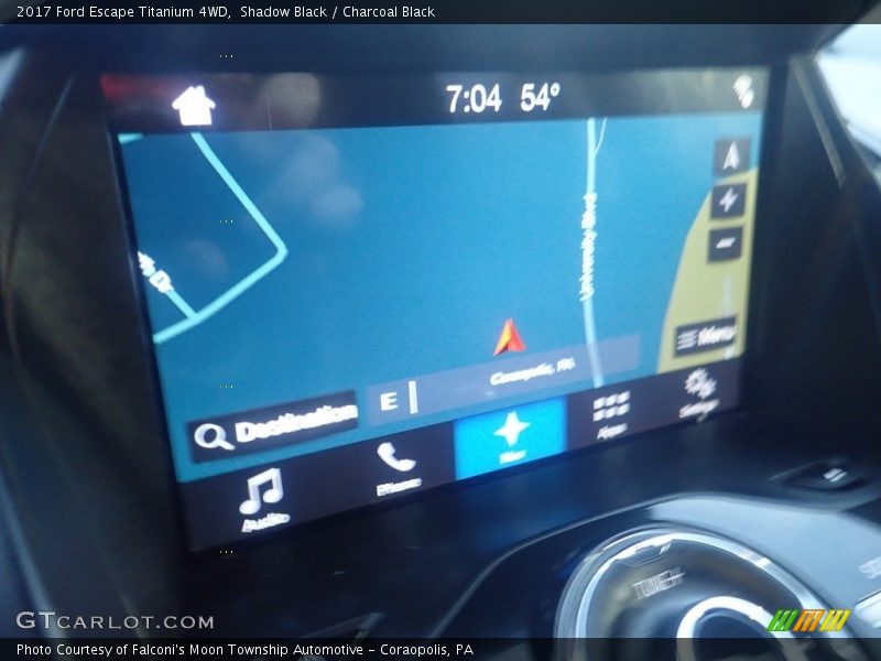 Shadow Black / Charcoal Black 2017 Ford Escape Titanium 4WD