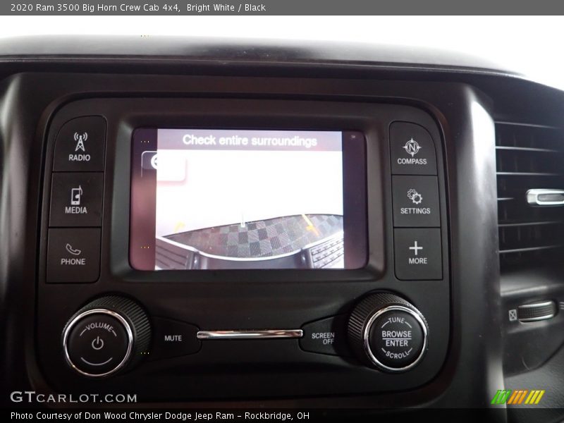 Bright White / Black 2020 Ram 3500 Big Horn Crew Cab 4x4