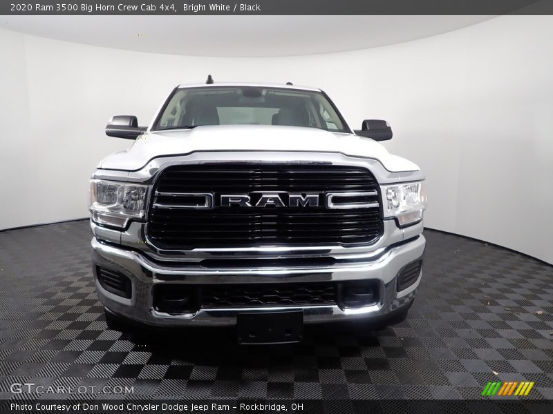Bright White / Black 2020 Ram 3500 Big Horn Crew Cab 4x4