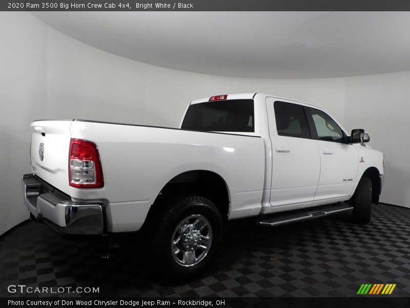 Bright White / Black 2020 Ram 3500 Big Horn Crew Cab 4x4