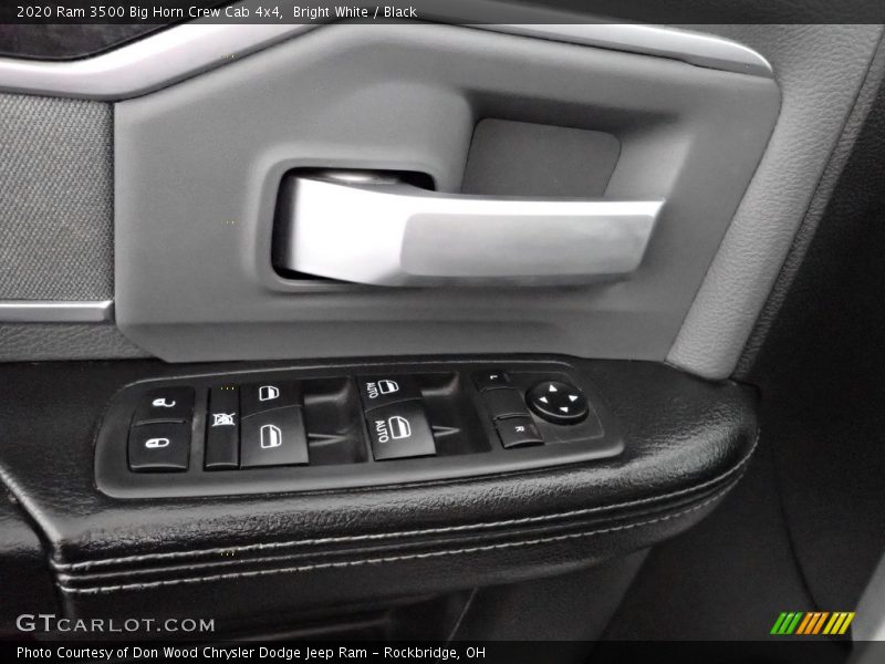 Bright White / Black 2020 Ram 3500 Big Horn Crew Cab 4x4
