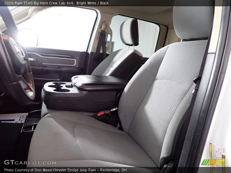 Bright White / Black 2020 Ram 3500 Big Horn Crew Cab 4x4