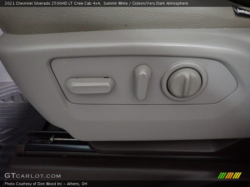 Summit White / Gideon/Very Dark Atmosphere 2021 Chevrolet Silverado 2500HD LT Crew Cab 4x4