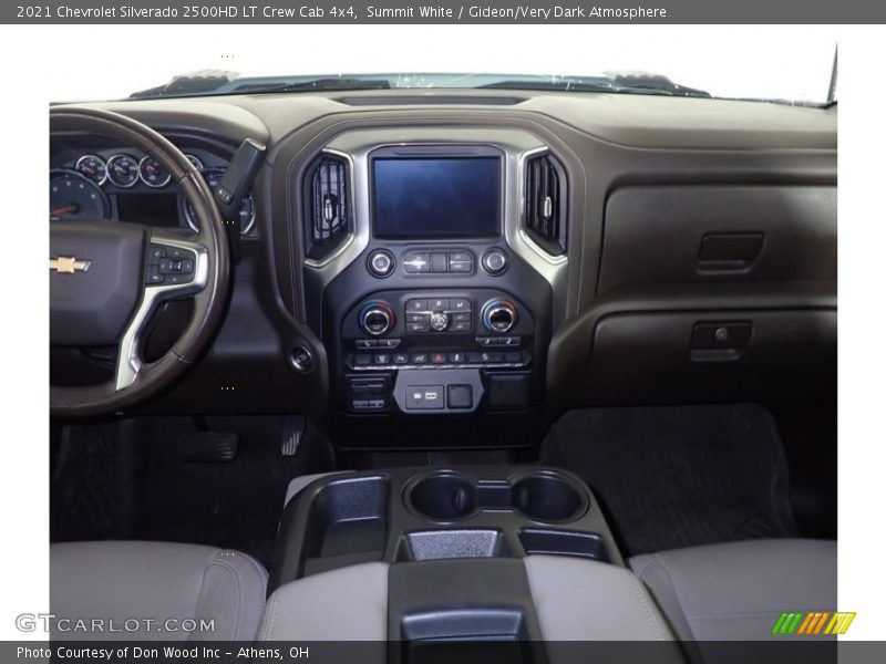 Summit White / Gideon/Very Dark Atmosphere 2021 Chevrolet Silverado 2500HD LT Crew Cab 4x4
