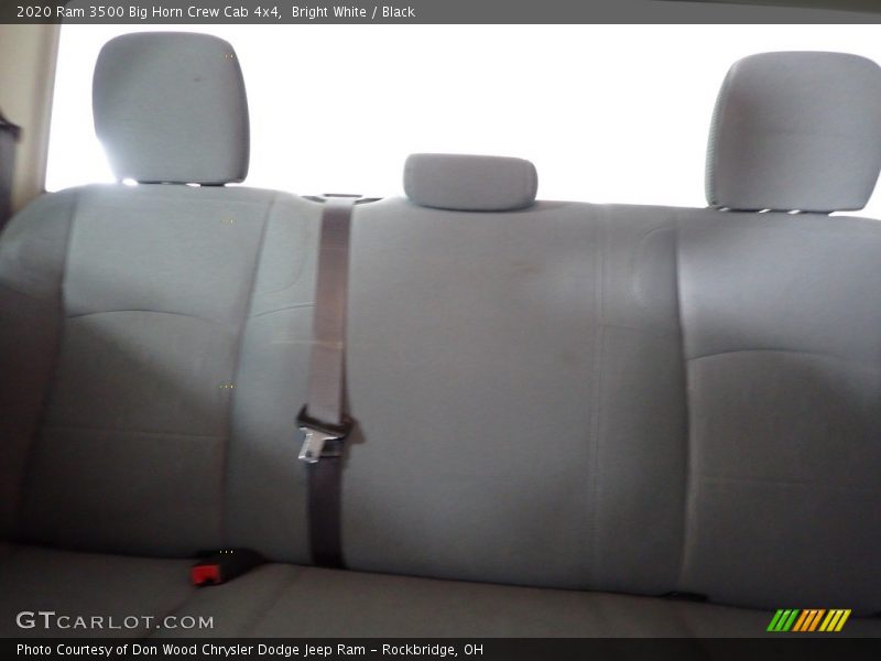 Bright White / Black 2020 Ram 3500 Big Horn Crew Cab 4x4