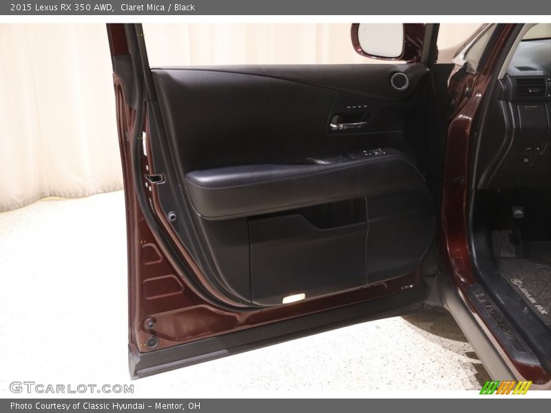 Claret Mica / Black 2015 Lexus RX 350 AWD