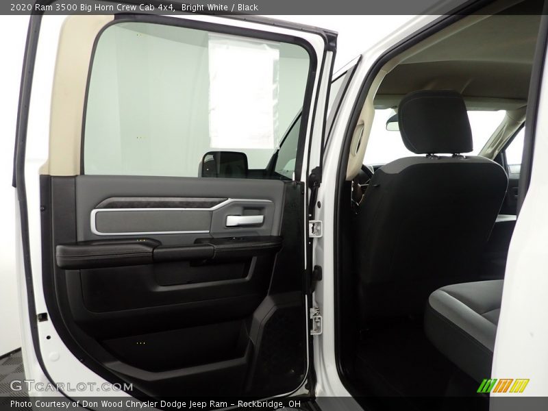 Bright White / Black 2020 Ram 3500 Big Horn Crew Cab 4x4