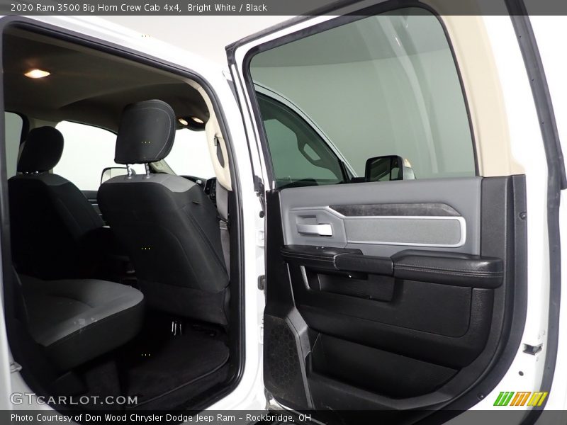 Bright White / Black 2020 Ram 3500 Big Horn Crew Cab 4x4