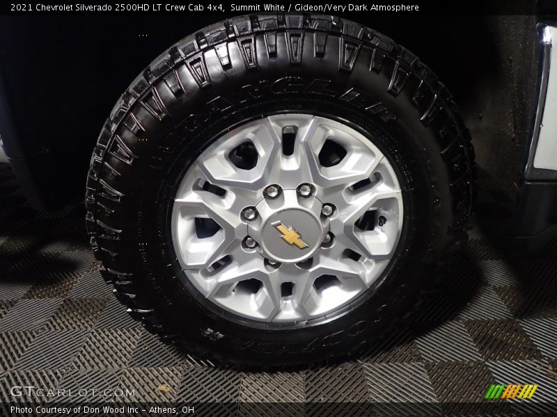 Summit White / Gideon/Very Dark Atmosphere 2021 Chevrolet Silverado 2500HD LT Crew Cab 4x4