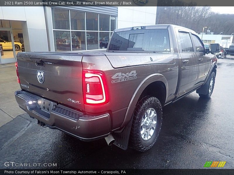 2021 2500 Laramie Crew Cab 4x4 RV Walnut Brown Metallic