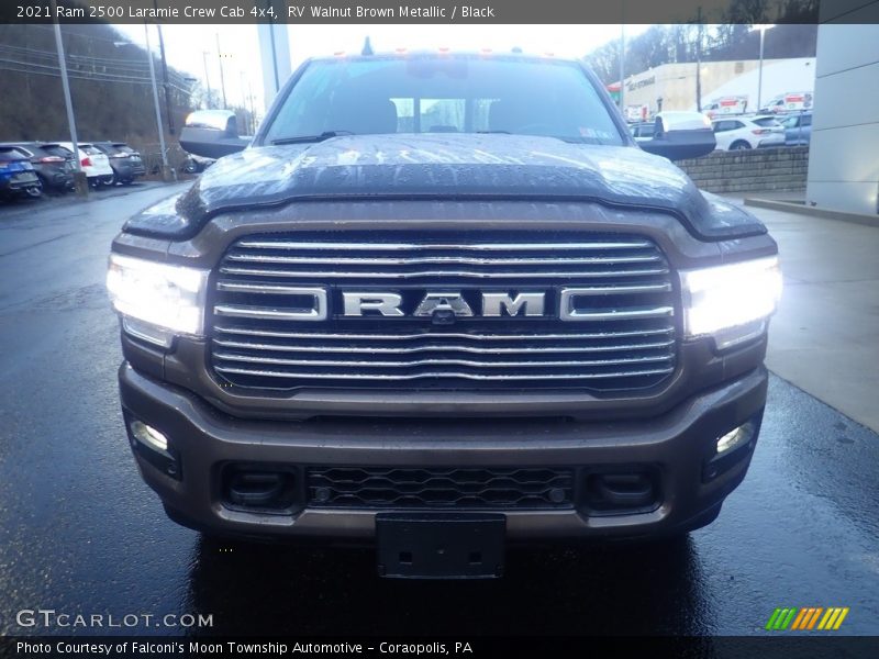 RV Walnut Brown Metallic / Black 2021 Ram 2500 Laramie Crew Cab 4x4
