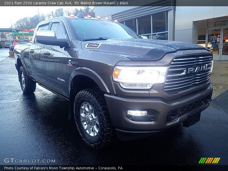 RV Walnut Brown Metallic / Black 2021 Ram 2500 Laramie Crew Cab 4x4