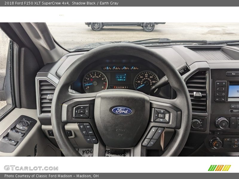 Shadow Black / Earth Gray 2018 Ford F150 XLT SuperCrew 4x4