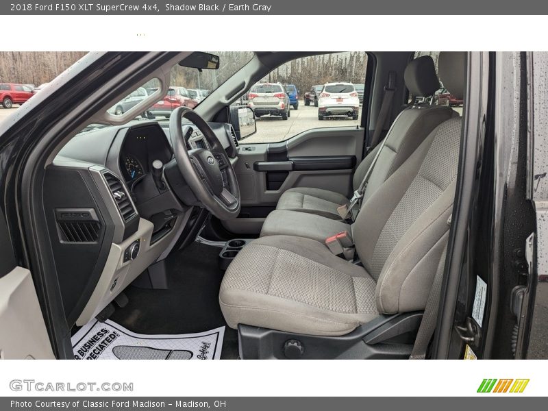 Shadow Black / Earth Gray 2018 Ford F150 XLT SuperCrew 4x4