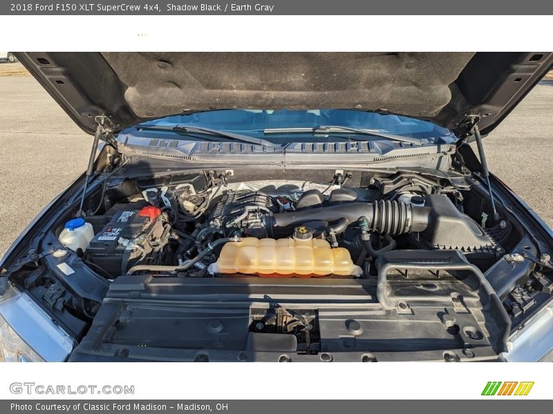 Shadow Black / Earth Gray 2018 Ford F150 XLT SuperCrew 4x4